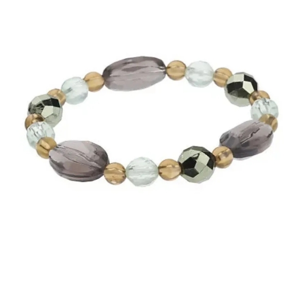 New in box Isaac Mizrahi Live! Faceted Set of 3 Beaded Bracelets! (10a) - Picture 4 of 7